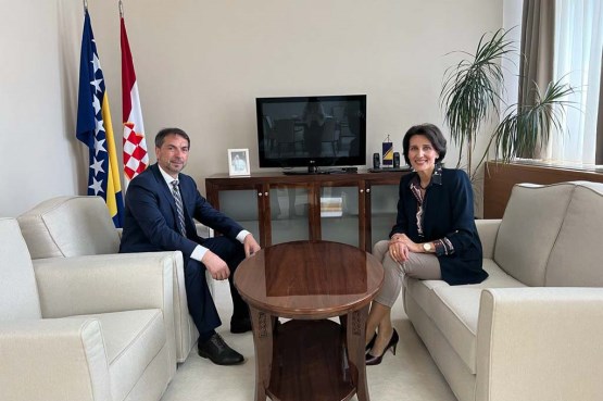 Predsjedavajući Predstavničkog doma PSBiH Marinko Čavara održao sastanak sa direktoricom Direkcije za evropske integracije BiH